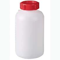 Sampling bottle with tamper-proof safety cap, HDPE, 500 mL