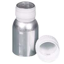 Burkle 0327-0038 Aluminum Bottle with Tamper-Evident Cap, 38 mL; 1/EA