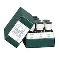 Cargille 18122 Refractive Index Standard Solution, 1.644 to 1.700; 7.4 mL x 15 liquids