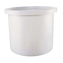 Chem-Tainer Low-Profile Cylindrical Tank, PE, 5 gallon