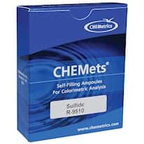 Chemetrics R-2500 Refill Kit for 05540-50, 30/Box; Chlorine DPD Test Refill
