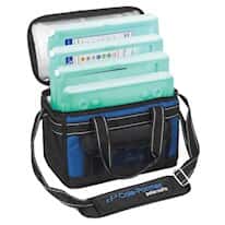 Cole-Parmer Transport Bag 5 L with Two 22°C End-Caps and Two 22°C Frames