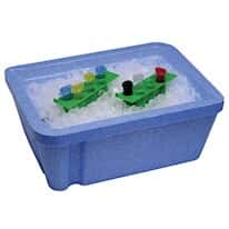 Cole-Parmer Ice Pan, 4 L, Polystyrene, Blue