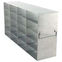 Cole-Parmer Upright Freezer Rack for Standard 2" Boxes, 4 x 5 Array