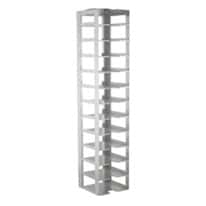 Cole-Parmer Vertical/Chest Freezer Rack for Standard 2" Boxes, 12 box capacity