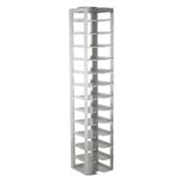 Cole-Parmer Vertical/Chest Freezer Rack for Standard 2" Boxes, 13 box capacity
