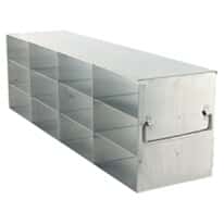 Cole-Parmer Upright Freezer Rack for Standard 2" Boxes, 4 x 3 Array