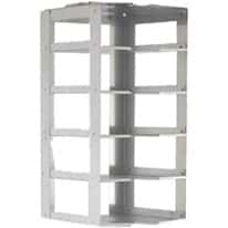 Cole-Parmer Vertical/Chest Freezer Rack for Standard 2" Boxes, 5 box capacity