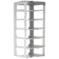 Cole-Parmer Vertical/Chest Freezer Rack for Standard 2" Boxes, 6 box capacity