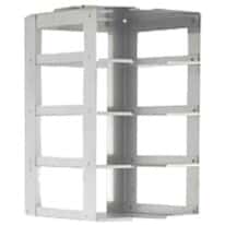 Cole-Parmer Vertical/Chest Freezer Rack for Standard 2" Boxes, 4 box capacity