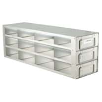 Cole-Parmer Upright Freezer Drawer Rack for Standard 2" Boxes, 4 x 3 Array