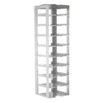 Cole-Parmer Vertical/Chest Freezer Rack for Standard 2" Boxes, 9 box capacity