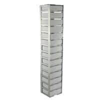 Cole-Parmer Vertical/Chest Freezer Rack for Standard 2" Boxes, 14 box capacity