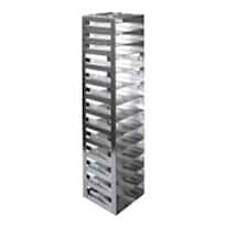 Cole-Parmer Vertical/Chest Freezer Rack with Spring Clips for Mini 2" Boxes, 13 box capacity