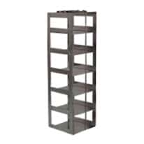 Cole-Parmer Vertical/Chest Freezer Rack for Standard 3" Boxes, 7 box capacity