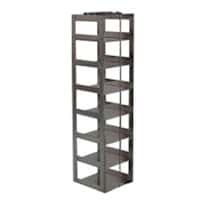 Cole-Parmer Vertical/Chest Freezer Rack for Standard 3" Boxes, 8 box capacity