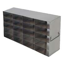 Cole-Parmer Upright Freezer Rack for Large 2" Boxes & 100-Cell Cryoboxes, 4 x 5 Array