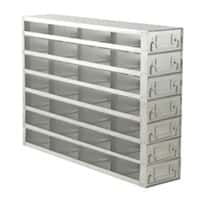 Cole-Parmer Upright Freezer Drawer Rack for Standard 2" Boxes, 4 x 7 Array