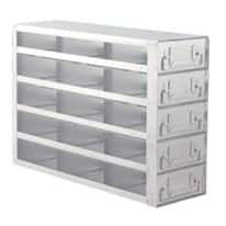 Cole-Parmer Upright Freezer Drawer Rack for Standard 2" Boxes, 3 x 5 Array