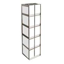 Cole-Parmer Vertical/Chest Freezer Rack for 15 and 50 mL Centrifuge Tube Boxes, 5 box capacity