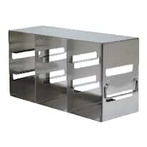 Cole-Parmer Upright Freezer Eco-Rack for Standard 3" Boxes, 3 x 3 Array