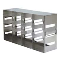 Cole-Parmer Upright Freezer Eco-Rack for Standard 3" Boxes, 4 x 4 Array