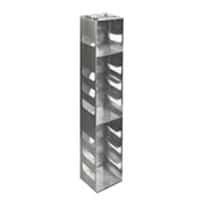 Cole-Parmer Vertical/Chest Aluminum Rack for Standard 3" Boxes, 10 box capacity
