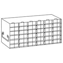 Cole-Parmer Upright Freezer Rack for Microtube Boxes with 1 1/2" Max Height, 6 x 6 Array