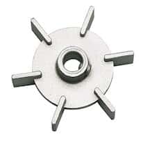 Cole-Parmer High-Shear Radial Flow Impeller, 5/16" Bore; 2.0" Dia