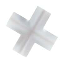 Cole-Parmer PTFE Stir Bar, Cross, 20 x 8mm