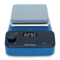 Cole-Parmer HP-300-BS-120 Digital Hot Plate, 6" X 6", Aluminum, Blue; 120 VAC