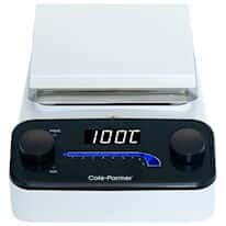 Cole-Parmer SHP-300-WC Digital Stirring Hot Plate, 15 x 15 cm, Ceramic, White; 230 VAC