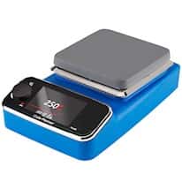 Cole-Parmer HP-400-B-120 Premium Digital Hot Plate, 6" x 6", Aluminum, Blue; 120 VAC