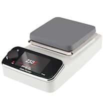 Cole-Parmer HP-400-W-120 Premium Digital Hot Plate, 6" x 6", Aluminum, White; 120 VAC