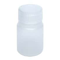 Cole-Parmer Economy Wide-Mouth Plastic Bottle, PPCO, 30mL; 12/PK