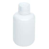 Cole-Parmer Economy Narrow-Mouth Plastic Bottle, HDPE, 125mL (4oz); 12/PK
