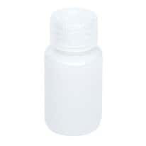 Cole-Parmer Economy Wide-Mouth Plastic Bottle, HDPE, 60mL (2oz); 12/PK