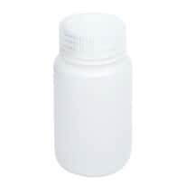 Cole-Parmer Economy Wide-Mouth Plastic Bottle, HDPE, 125mL (4oz); 12/PK