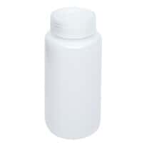 Cole-Parmer Economy Wide-Mouth Plastic Bottle, HDPE, 500mL (16oz); 12/PK