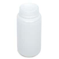Cole-Parmer Economy Wide-Mouth Plastic Bottle, HDPE, 500mL (16oz); 48/PK