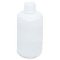Cole-Parmer Narrow-Mouth Plastic Bottle, HDPE, 250mL (8oz); 12/PK