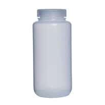 Cole-Parmer Wide-Mouth Plastic Bottle, LDPE, 1000mL; 6/PK