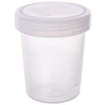 Cole-Parmer Graduated Sample Container, PP, 4 oz, Nonsterile; 500/PK