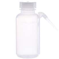 Cole-Parmer Wash Bottle, Integrated Spout, 250mL (8oz); 4/PK