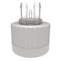 Cole-Parmer Versatile Carboy Cap, 38-430, 2 x 1/4" ID & 1 x 1/8" ID Ports; 4/Pk