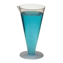 Cole-Parmer Conical Polypropylene (PP) Graduates, 250 mL