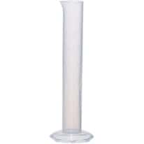 Cole-Parmer Plastic Graduated Cylinder, Translucent PP, 50 mL; 10/PK