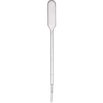 Cole-Parmer Economic Transfer Pipette, Capacity 5 mL, Large Bulb, Graduation Range 0.25 to 1 mL; 500/Box