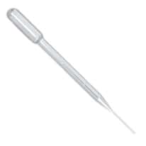 Cole-Parmer Economic Transfer Pipette, 6.7 mL, Graduated to 2 mL; 500/Box
