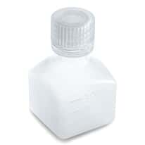 Cole-Parmer Autoclavable Media Bottles, Square Plastic, PPCO, 30 mL (1 oz); 12/Pk